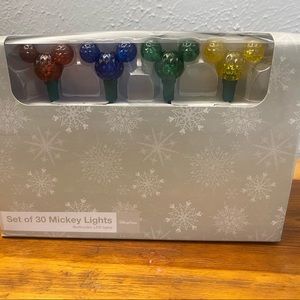 New in Box Disney Parks Set of 30 Mickey Lights